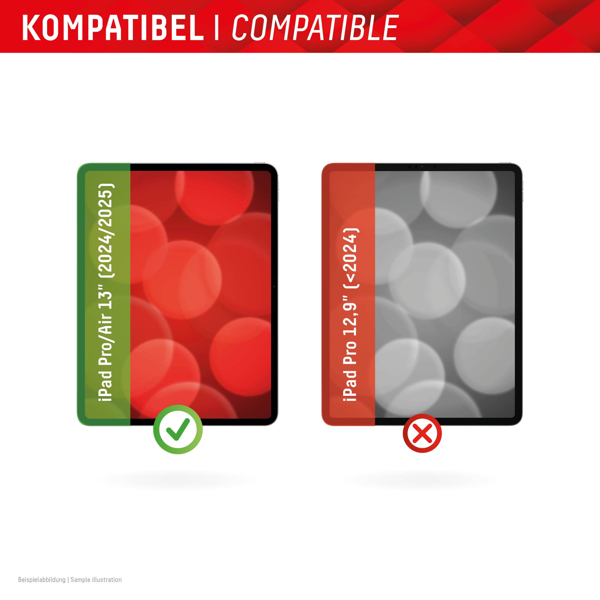 Displex Panzerglas für Apple iPad Pro 13" (2024) und iPad Air 13" (2025/2024) – Papier-Feeling, Matt