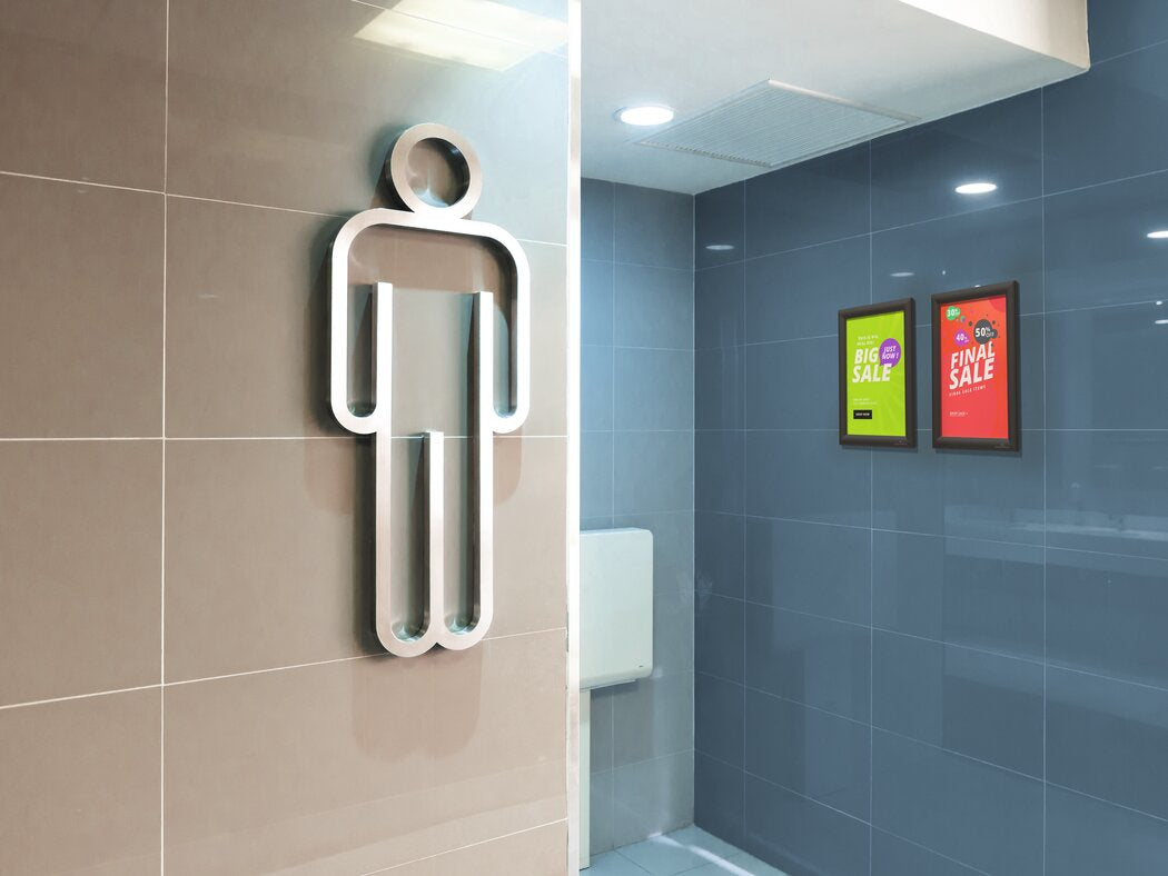 Durable Plakatrahmen – 240 × 329 mm, schwarz, Klapprahmen, für A4