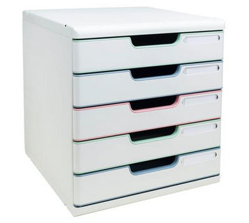Exacompta Schubladenbox Modulo A4+ – für A4+ – 288 × 320 × 350 mm