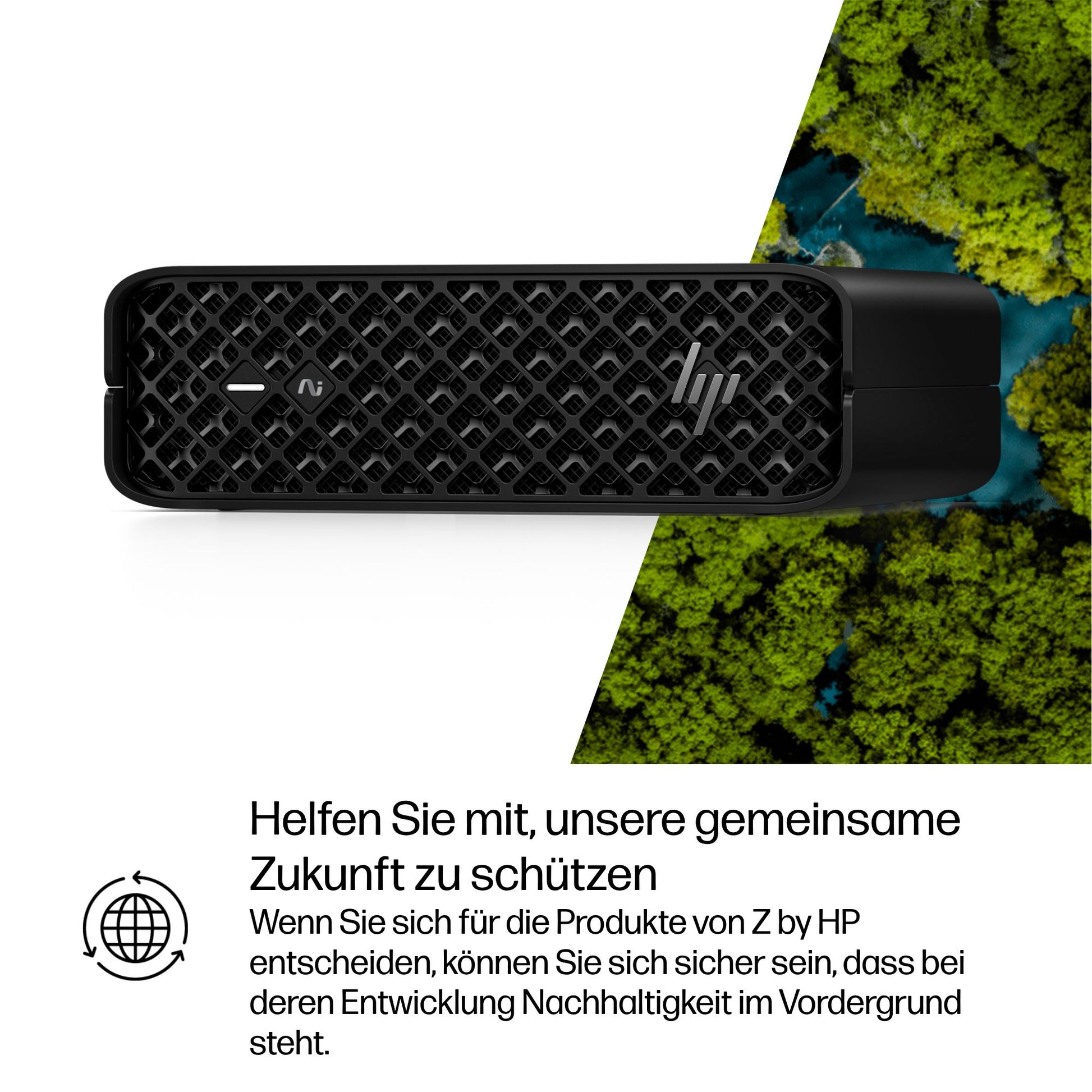 HP Z2 G1I Micro – Intel Core Ultra 7 265, 16 GB RAM, 512 GB SSD, NVIDIA RTX A400 4 GB, Windows 11 Pro