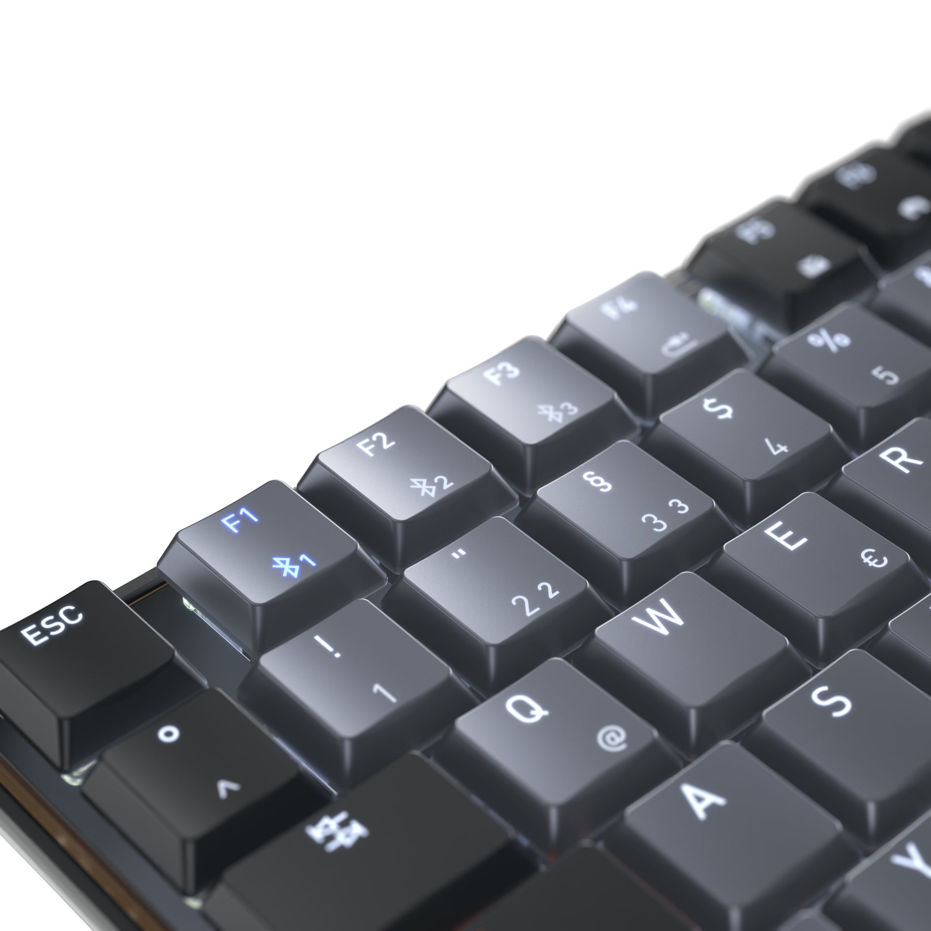 Cherry 12033113 – Tastatur, kabellos, mechanisch (Cherry MX Low Profile)