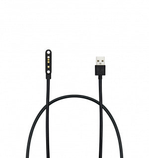 Newland USB-Kabel Magnetischer Kontakt auf USB-A, abgewinkelt – 1 m – Schwarz – für WD2