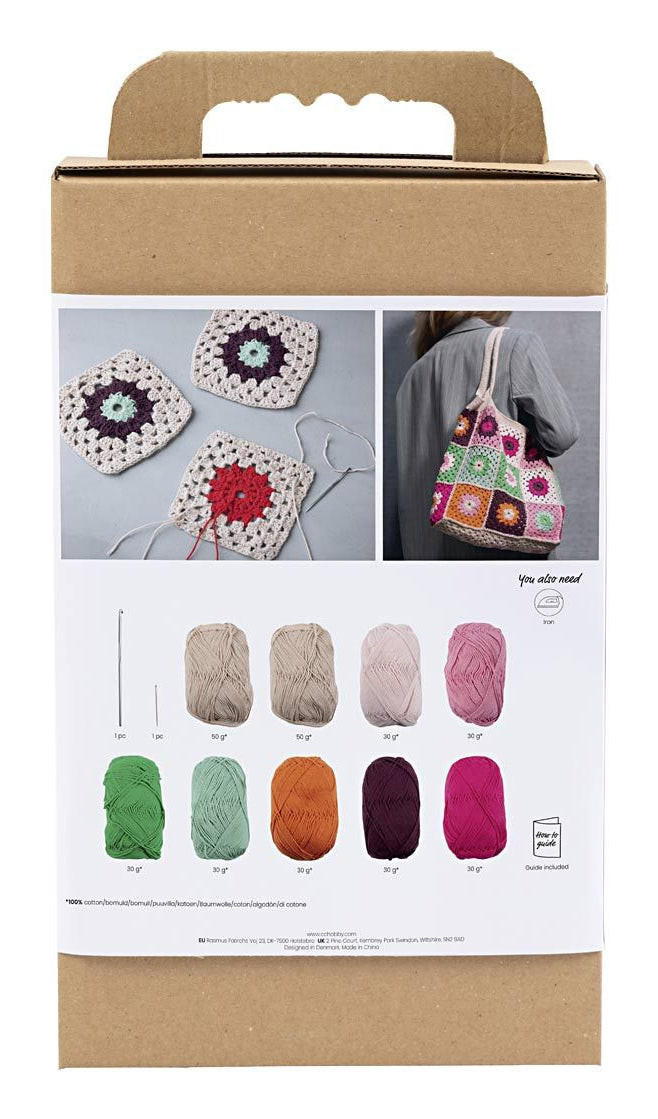 Creativ Company Bastelset – Häkeltasche