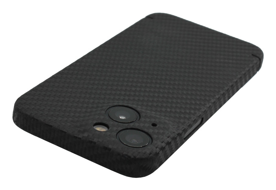 Nevox – Backcover Carbon Series – für Apple iPhone 14 – schwarz – Aramid/Karbon, MagSafe-kompatibel