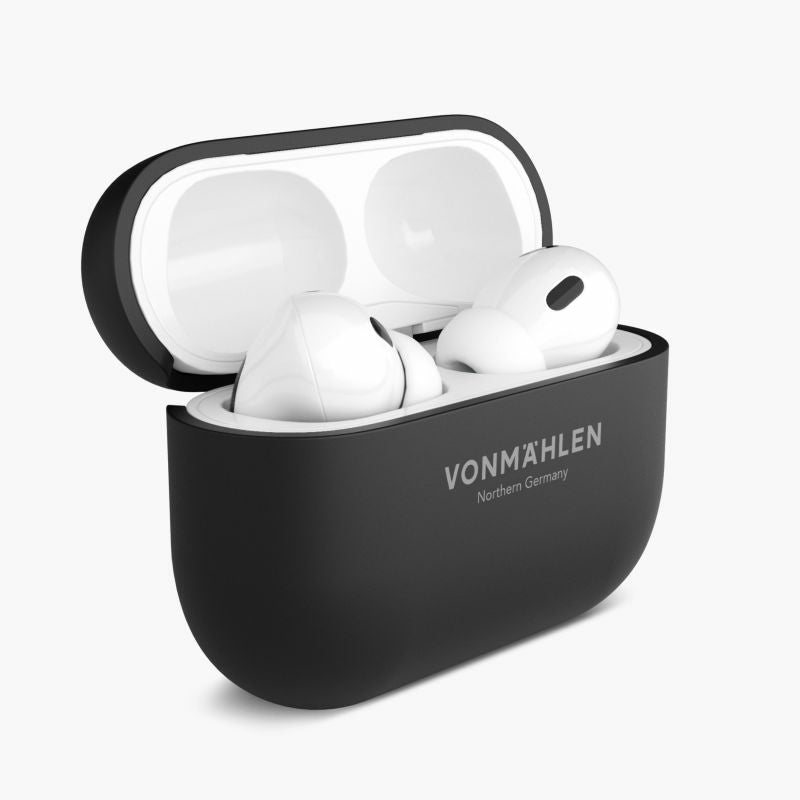 Vonmählen APC00004 – Schutzhülle – für Apple AirPods (2. Generation) – kabelloses Laden – schwarz