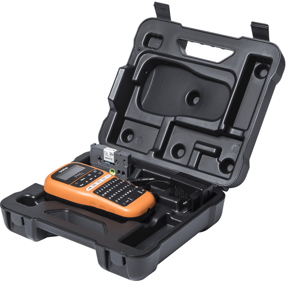 Brother E110VP – Beschriftungsgerät für TZe-Bänder 3,5–12 mm