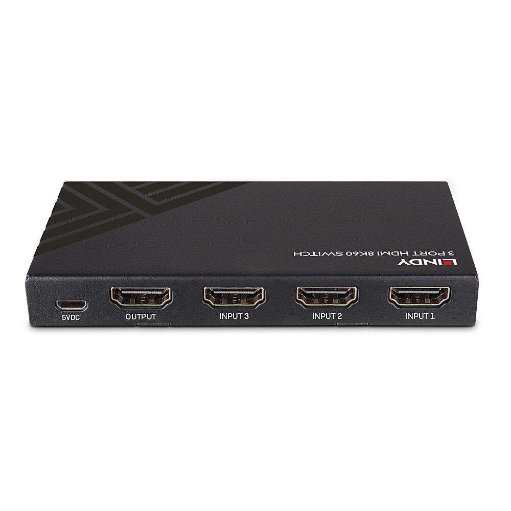 Lindy 3 Port HDMI 8K60 – HDMI-Switch, 3×1, 8K