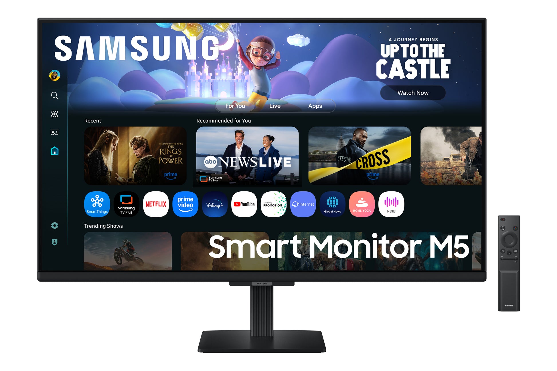 Samsung M50F – Monitor, 1920 × 1080 (Full HD), Smart-TV-Apps