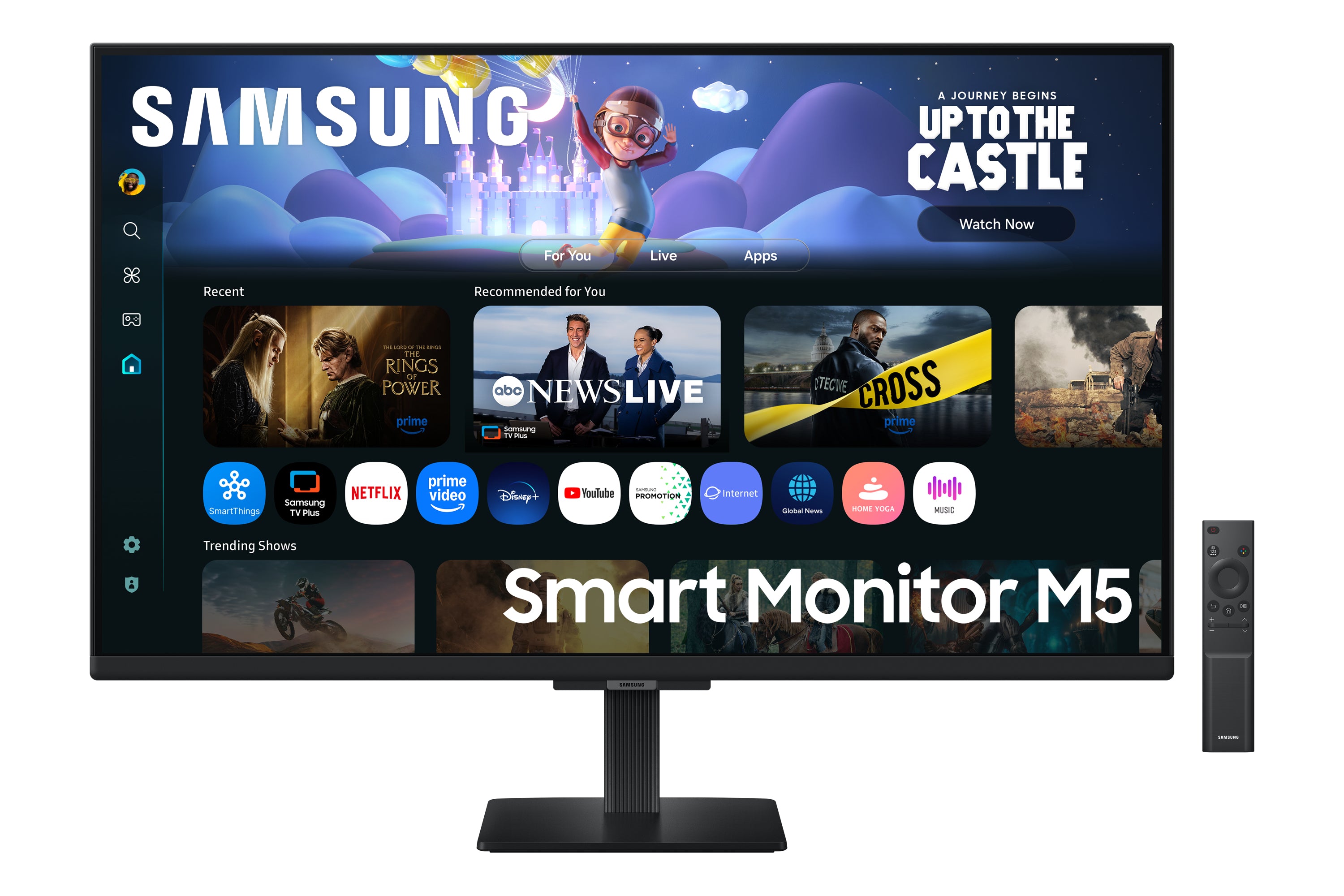 Samsung M50F – Monitor, 1920 × 1080 (Full HD), Smart-TV-Apps