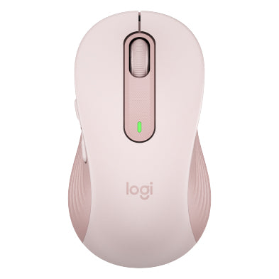 Logitech M650 L Maus – kabellos, für Rechtshänder, rosa
