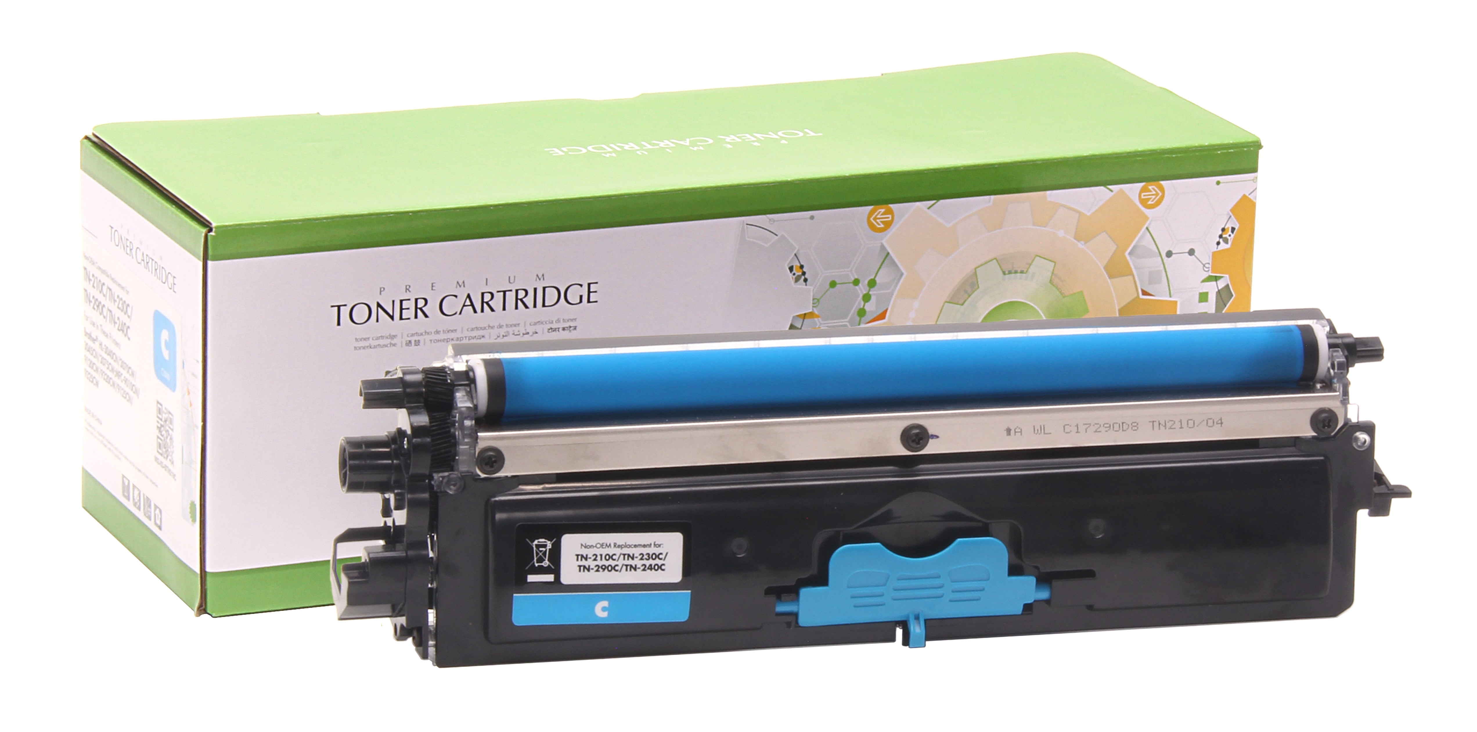 Static Control Components Static Control – Toner – Cyan, 1400 Seiten – für Brother TN-210C/TN-230C