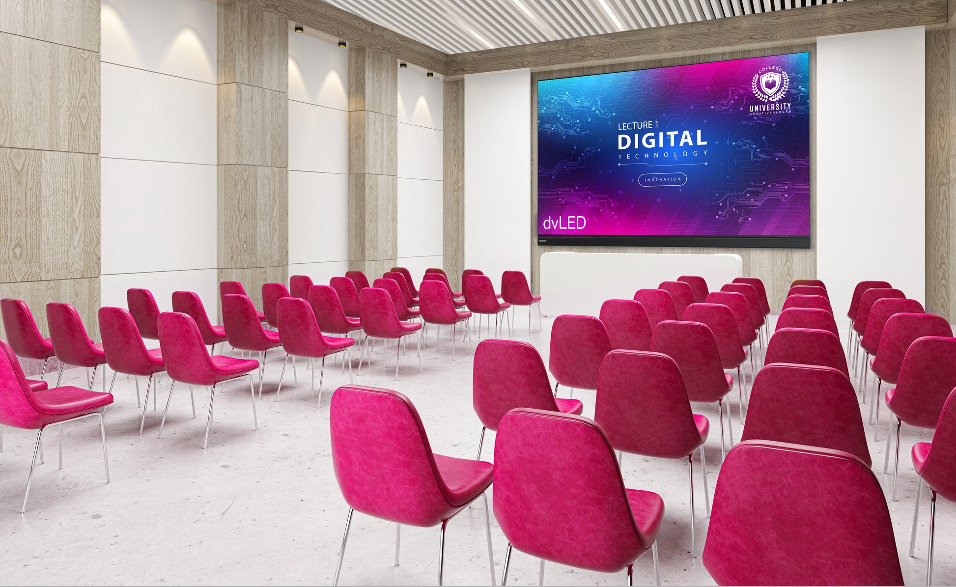 Avocor AVX-1320 – 132" Full HD Signage-Display, 550 cd/m²