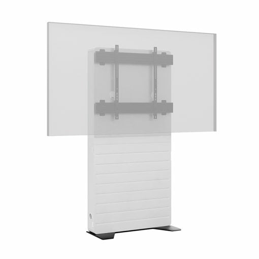 Hagor Bodenständer – 75–98" – VESA 200×200–900×800 – bis 150 kg, Diebstahlsicherung – CON-Line Big FS