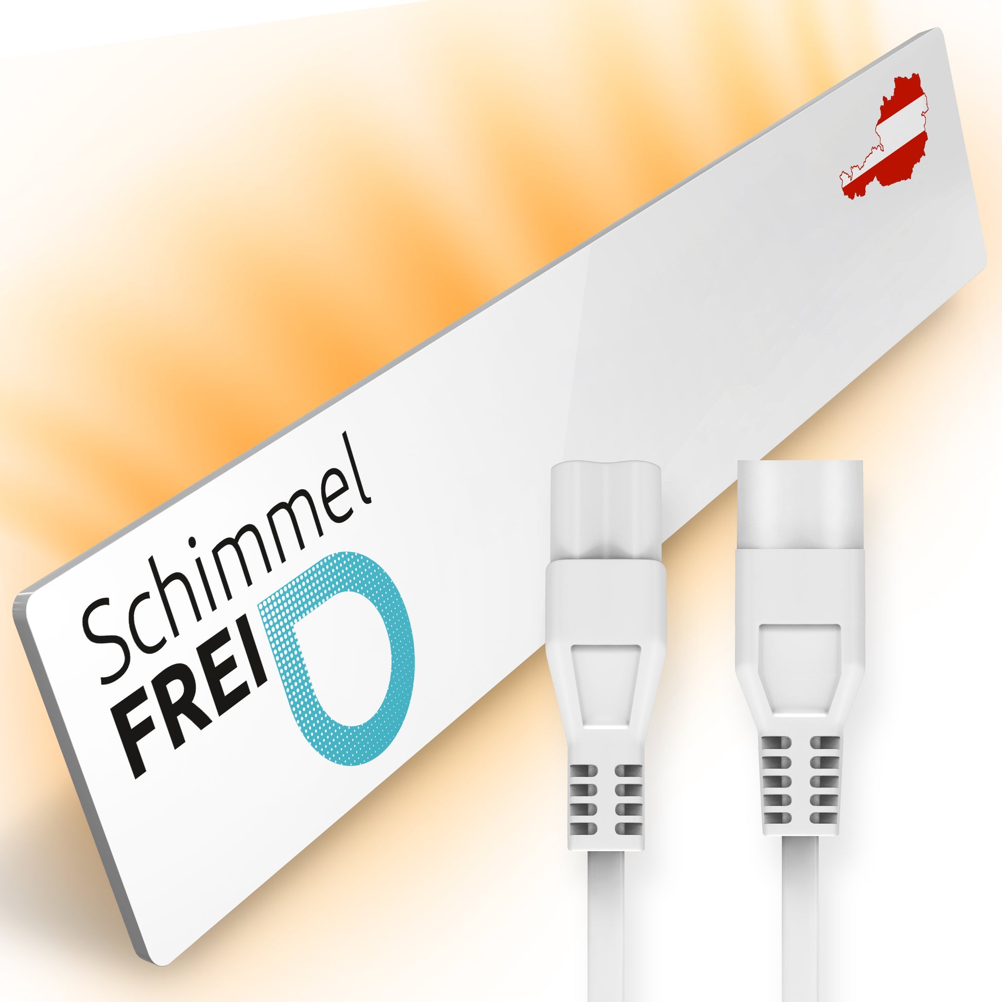 Technaxx Wand-Infrarotheizung zur Schimmelprävention, 55 W