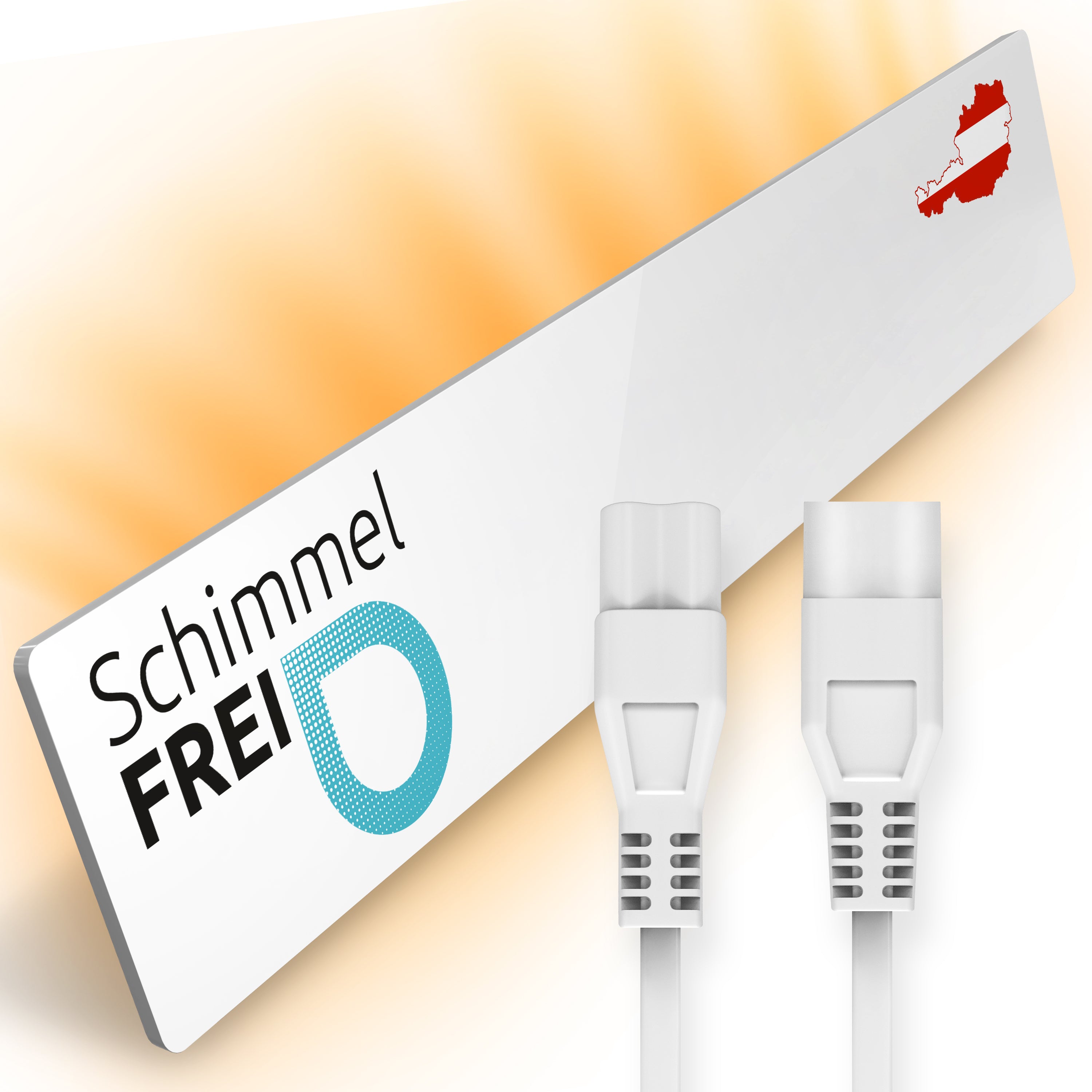 Technaxx Wand-Infrarotheizung zur Schimmelprävention, 55 W