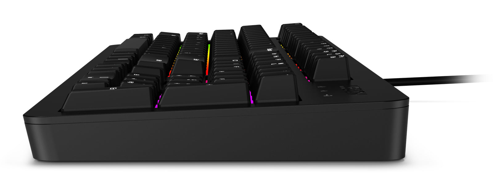 Lenovo K310 – Gaming-Tastatur – Membran – kabelgebunden, USB – QWERTY (US-INT) – RGB – Schwarz