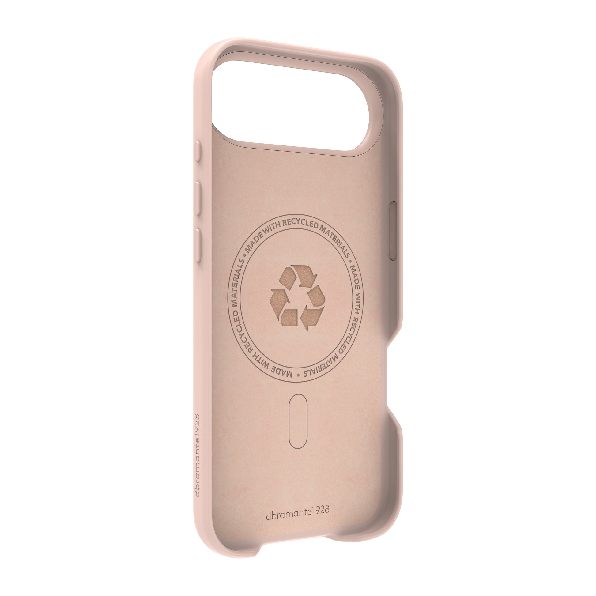 dbramante1928 Roskilde MS ICON Backcover – für Apple iPhone 17 Air, MagSafe, Kunststoff, Pink Sand