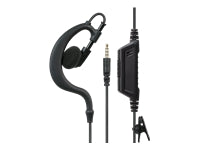 Hytera C-Style – Ohrhörer mit Inline-Mikrofon, PTT, 3,5 mm 4-Pol, für PDM680, PNC460, PNC550 u. a.