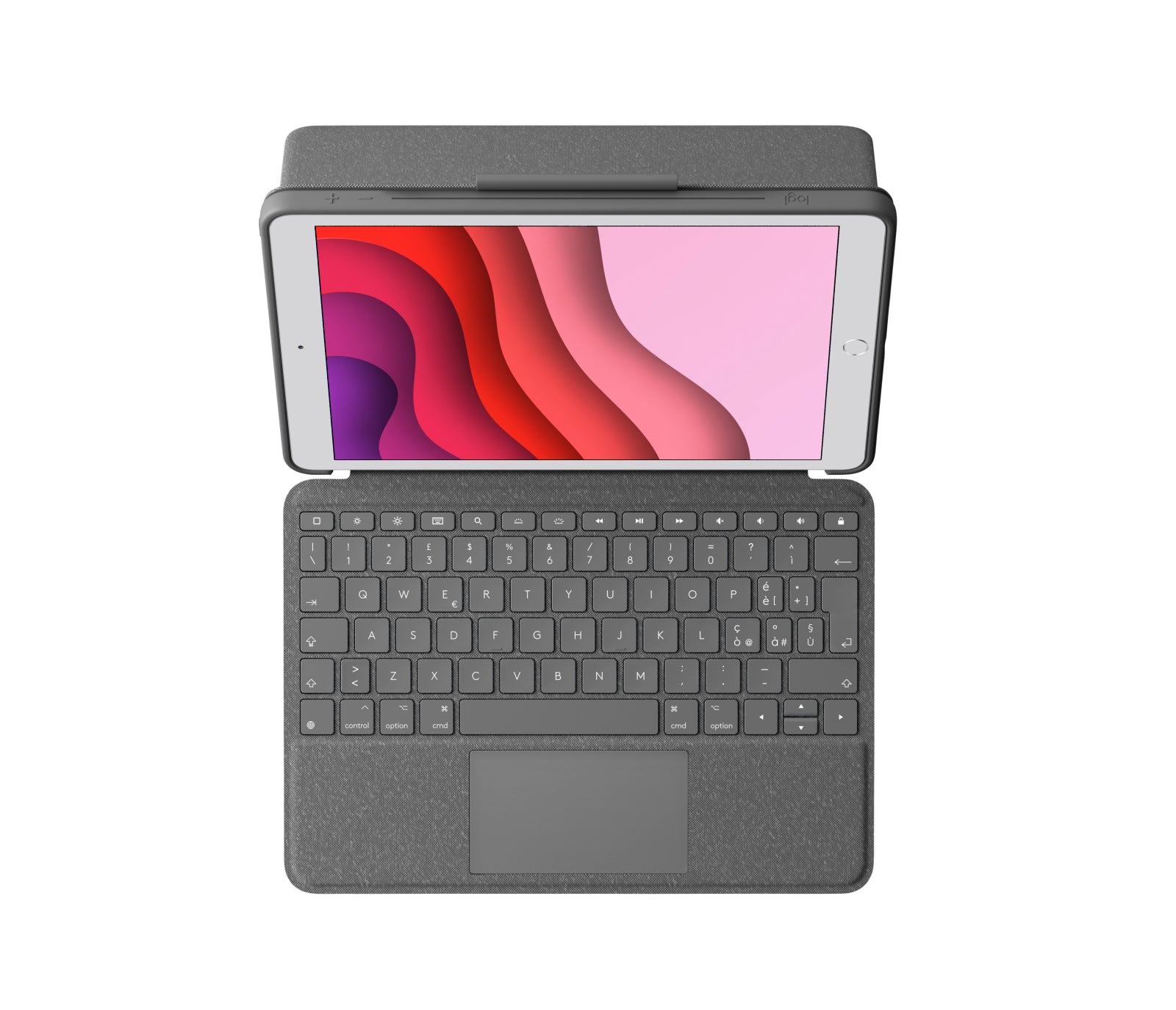 Logitech Combo Touch – Tastatur – für iPad (7. Generation)