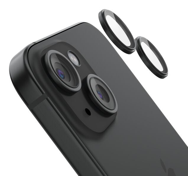 Belkin Kameraschutzglas – für Apple iPhone 15/15 Plus – Gehärtetes Glas – 2er-Pack