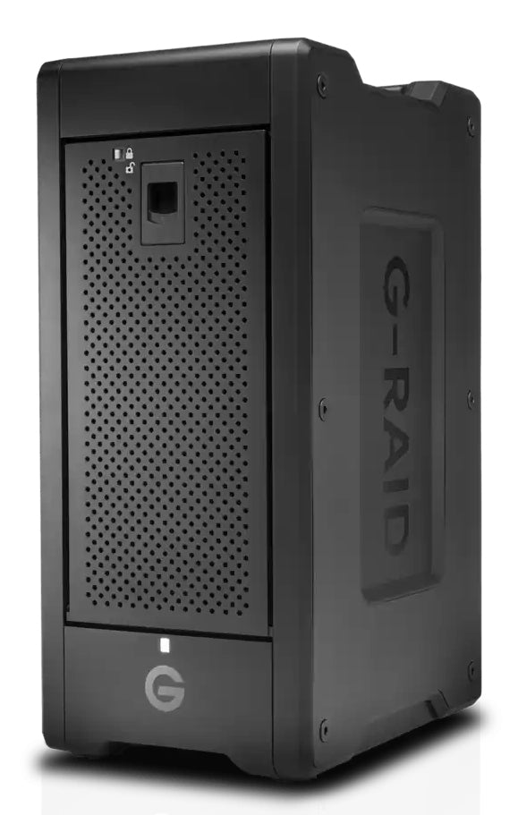 SanDisk G-RAID Shuttle 8 – 48 TB, Thunderbolt 3