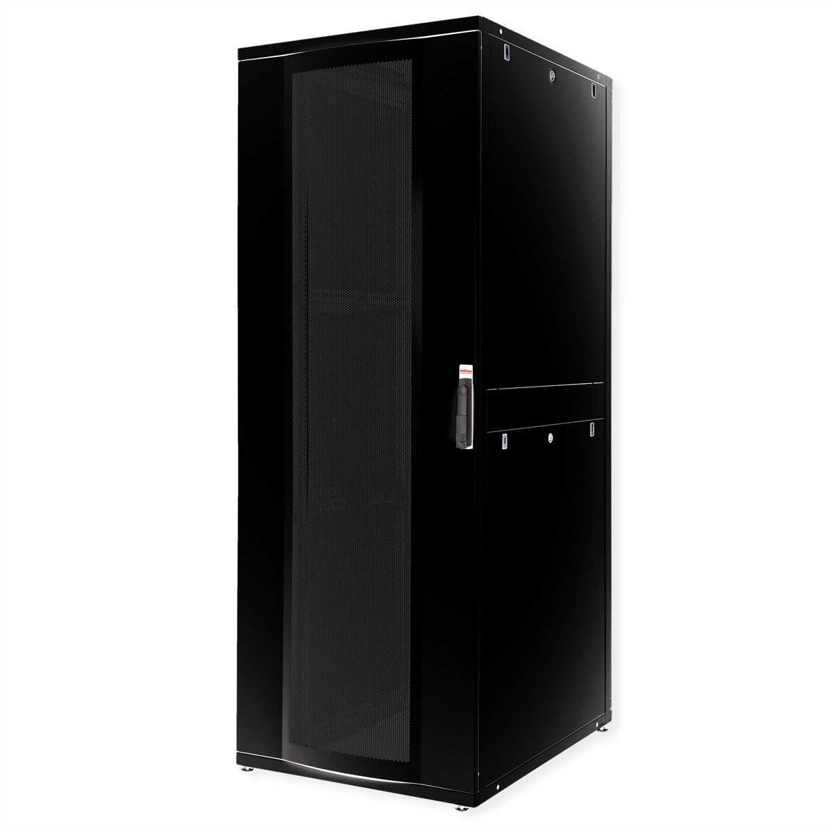 ROLINE Pro – 19" Netzwerkschrank 47U, IP20, abschliessbar, 800 × 1000 × 2194 mm, schwarz, Stahl