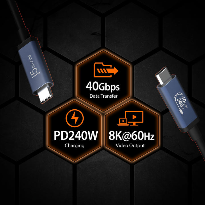 j5create USB-Kabel, USB-C