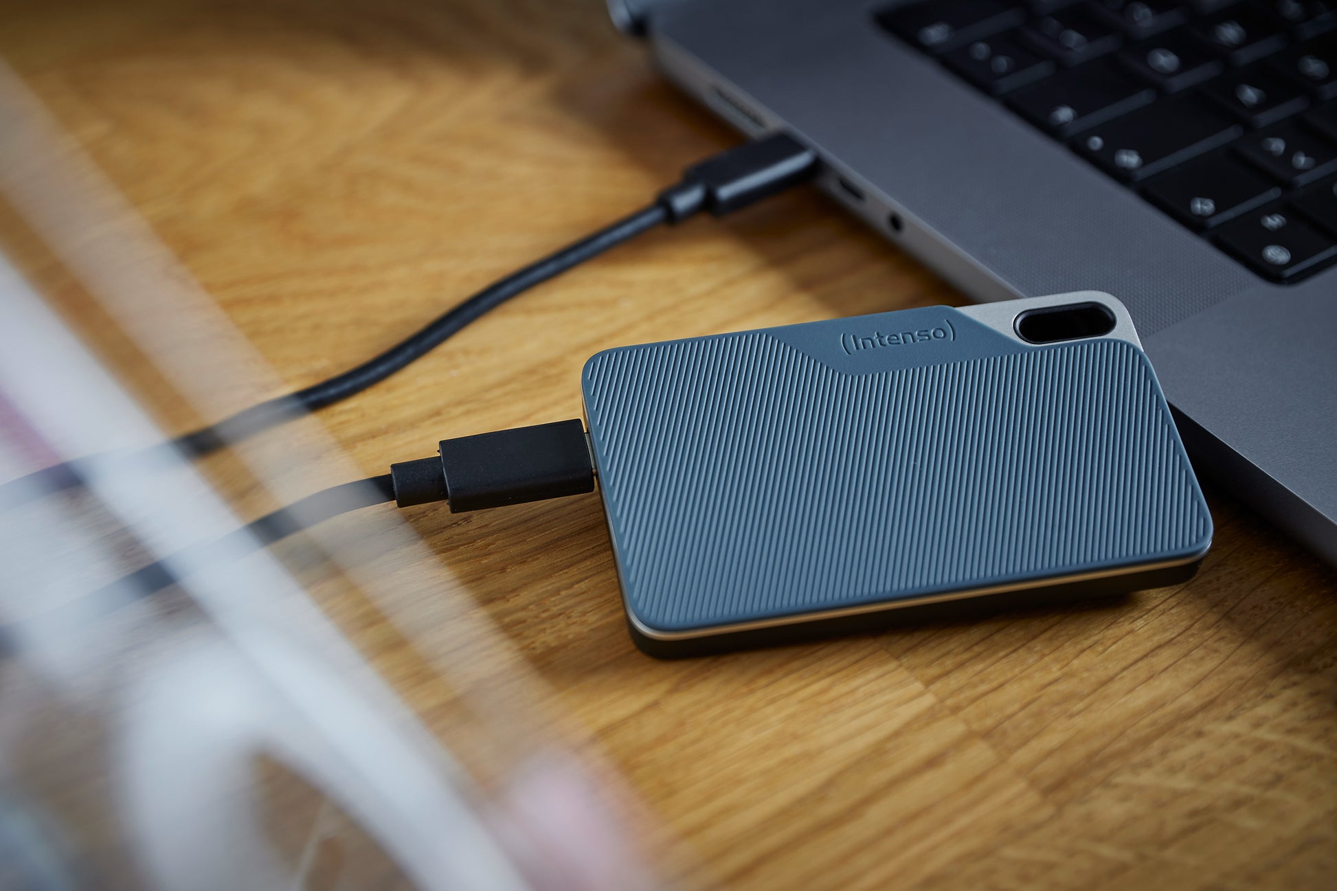 Intenso TX100 – 2 TB externe SSD, USB 3.2 Gen 1, 500 MB/s