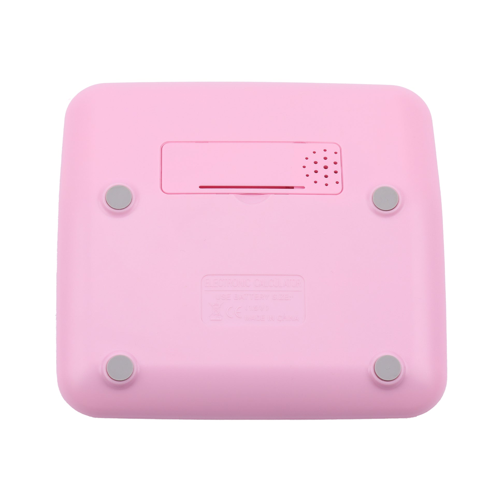 Genie Tischrechner 612P – 12-stellig – Solar/Batterie – Pink