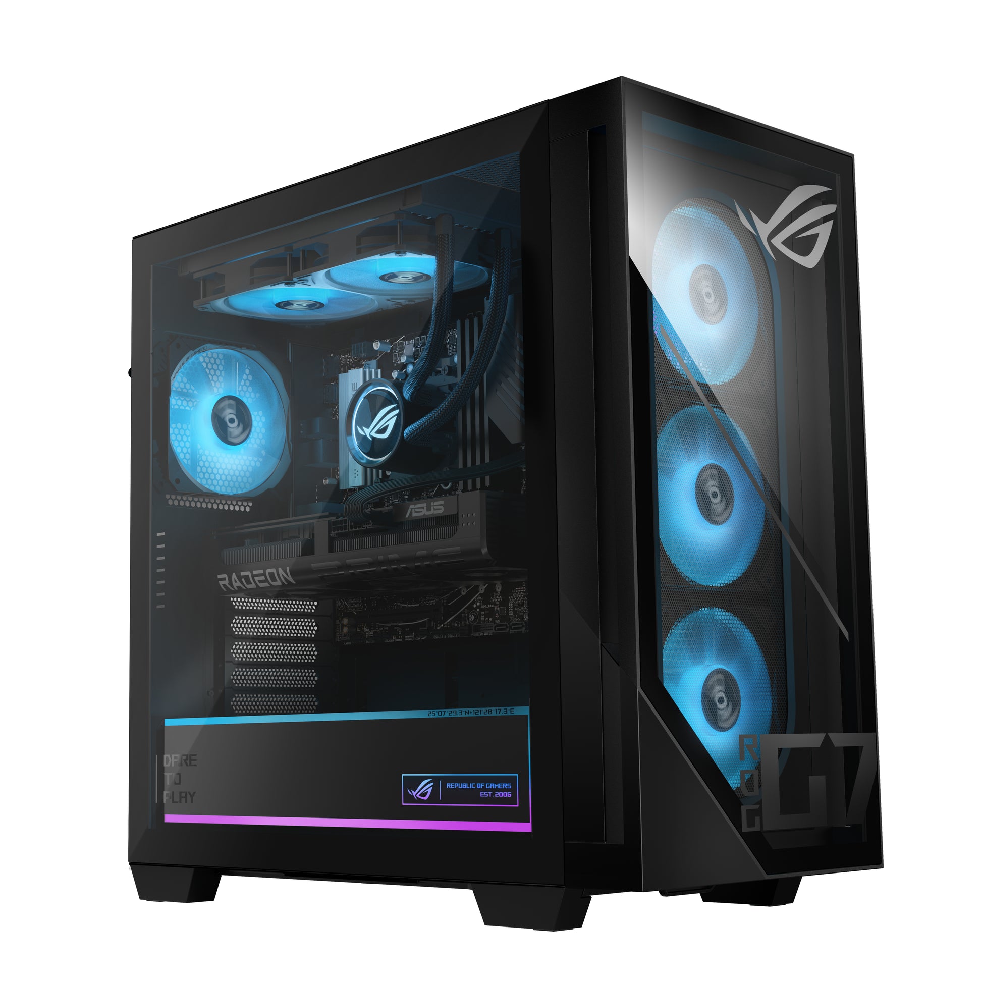 Asus ROG G700 Tower – AMD Ryzen 7 8700F, 32 GB RAM, 2 TB SSD, Windows 11 Home