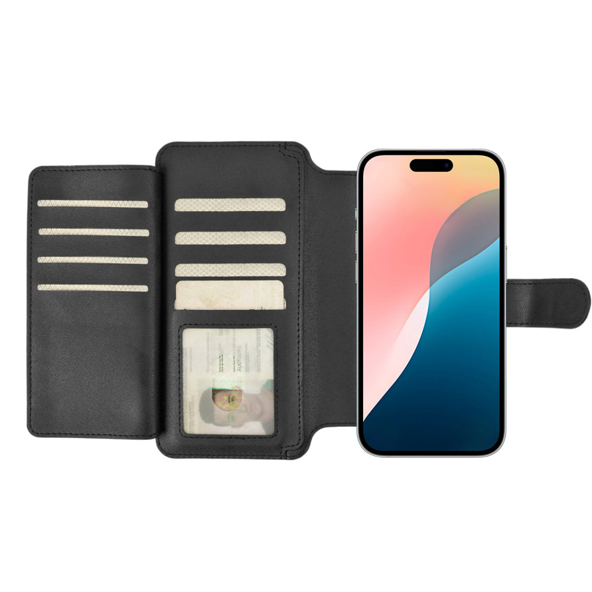 4smarts Magnethalterung – für iPhone 12 Pro Max, 13 Pro Max, 14 Pro Max und andere, 95 × 180 × 20 mm, schwarz