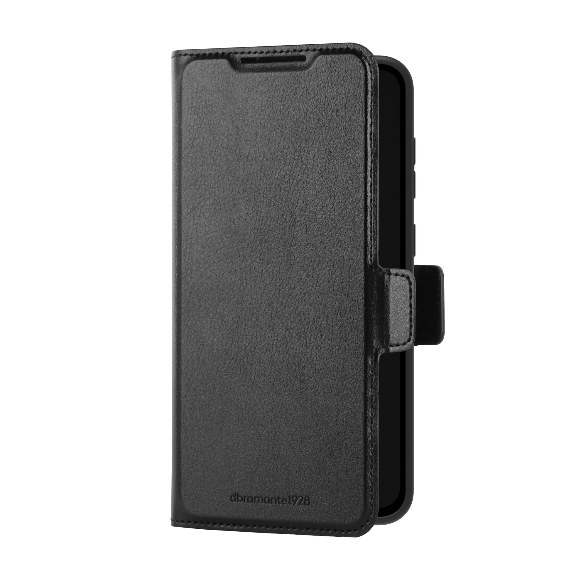 dbramante1928 Oslo Pro Folio – für Samsung Galaxy A36 5G – MagSafe, mit Kartenfach, Kunststoff, schwarz