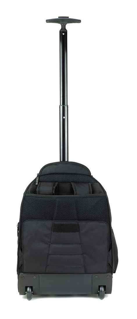 Targus Trolley-Rucksack – 30 l, mit Rollen, mit Tablet-Fach, Polyester – Schwarz, 220 × 515 × 360 mm