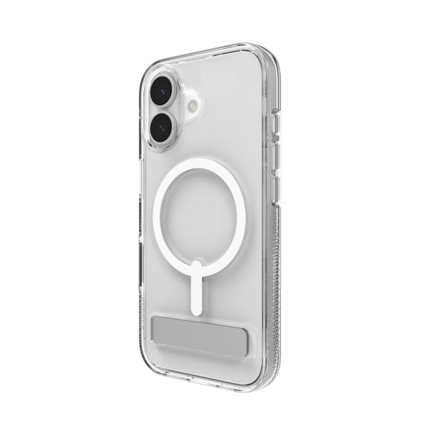 ZAGG Crystal Palace Snap – Backcover – für Apple iPhone 17, Graphen, Transparent, bis 4 m Sturzsicher