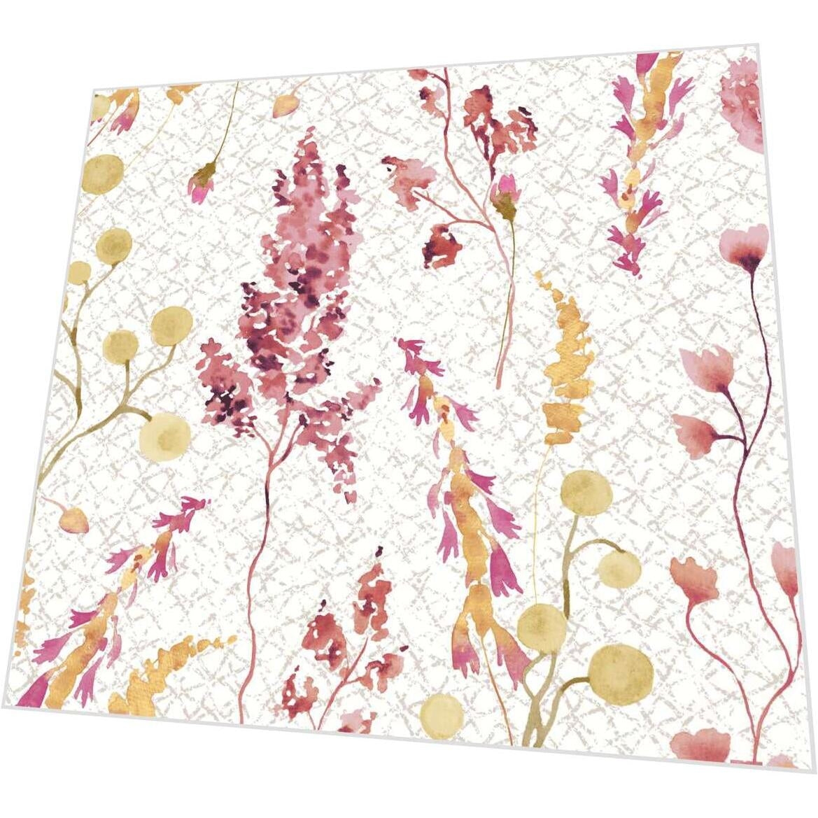 Paper + Design Servietten Herbstblumen – 33 × 33 cm, 3-lagig – 20 Stück
