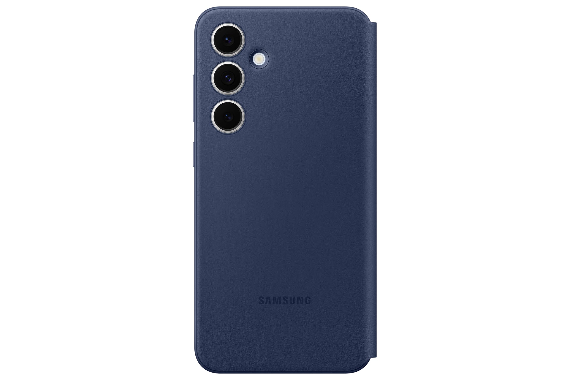 Samsung Smart View Wallet – Wallethülle – für Samsung Galaxy S24 FE, Recycling-Kunststoff, Dunkelblau