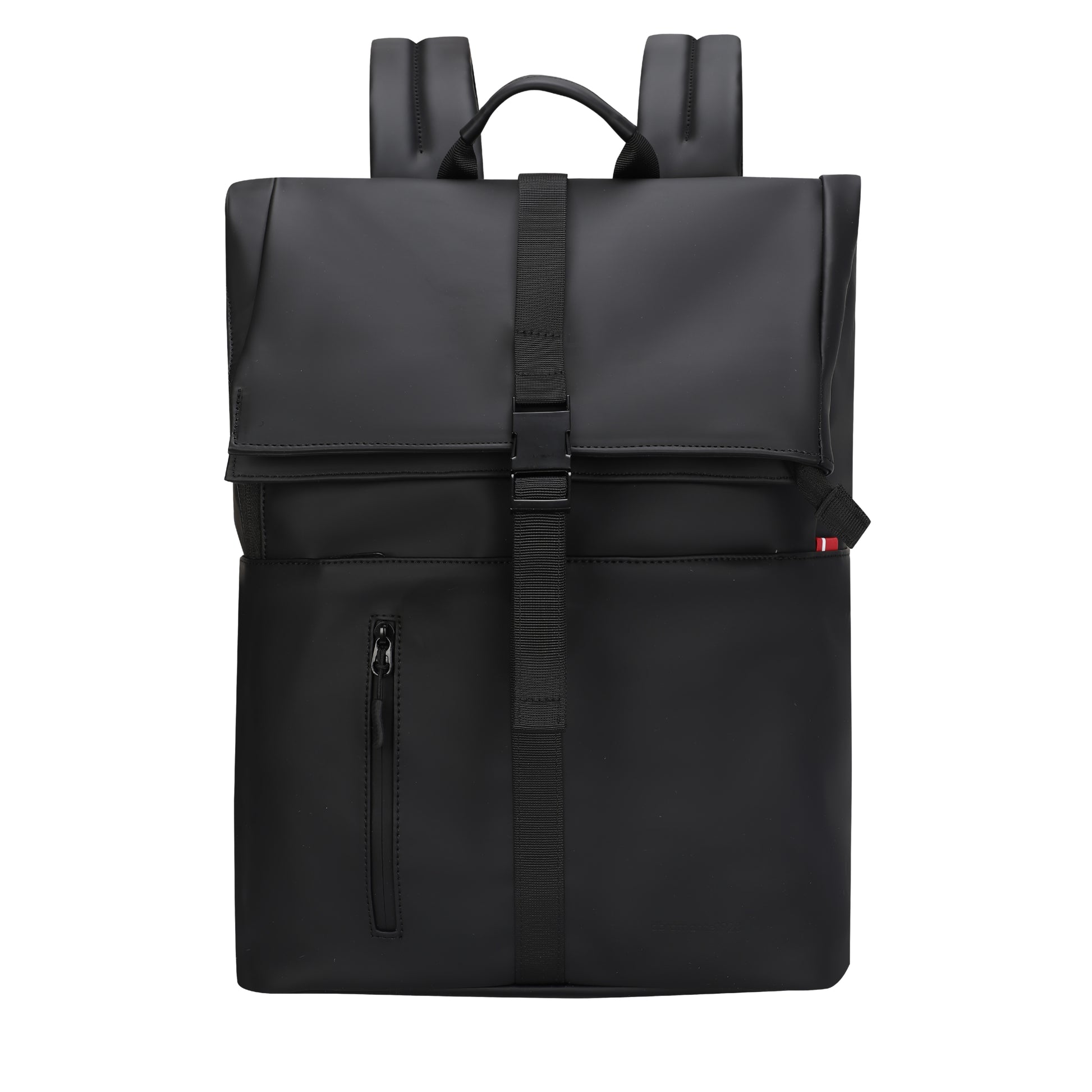 dbramante1928 Notebook-Rucksack Broadway ICON – mit Reissverschlusstaschen – Schwarz, 320 × 420 × 145 mm