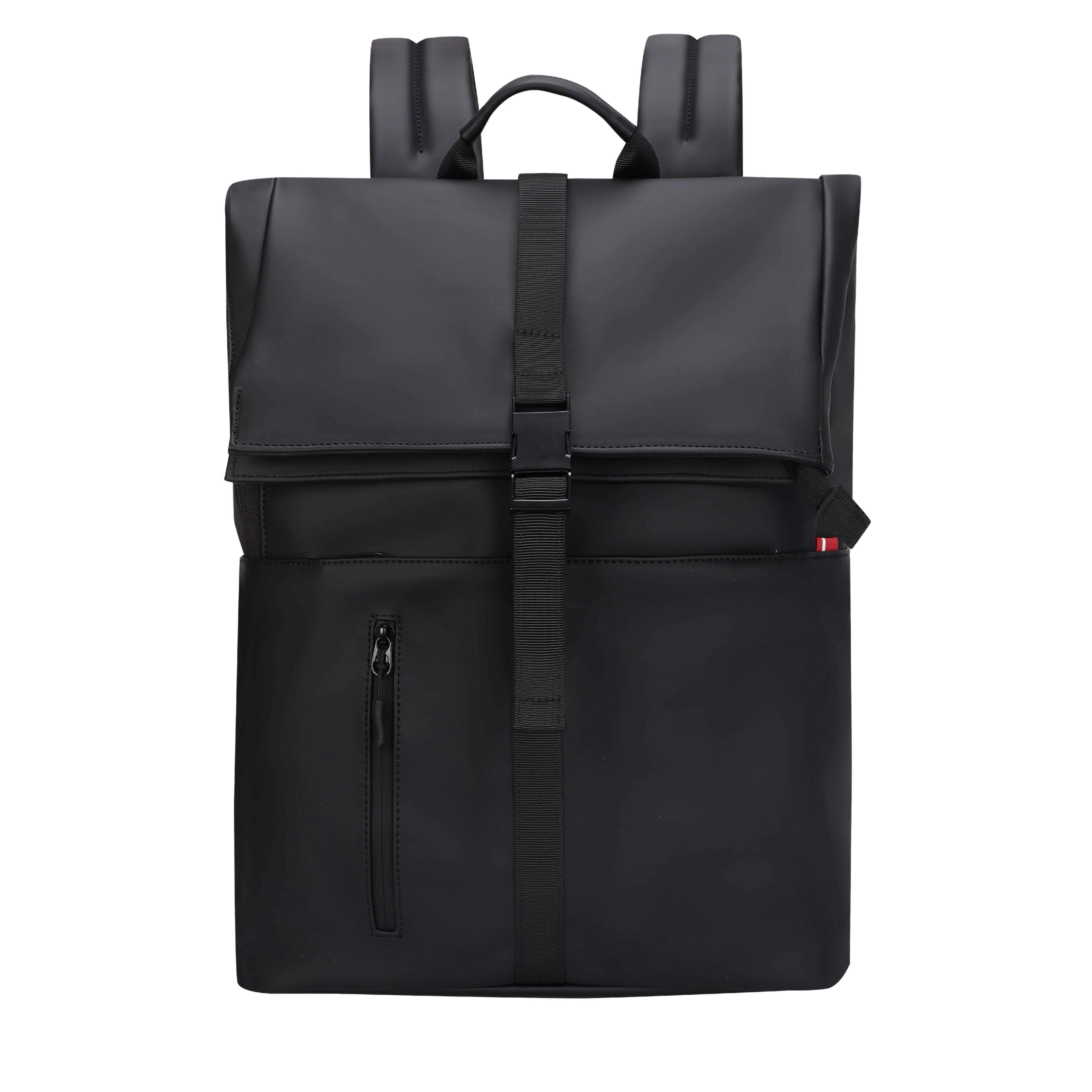 dbramante1928 Notebook-Rucksack Broadway ICON – mit Reissverschlusstaschen – Schwarz, 320 × 420 × 145 mm