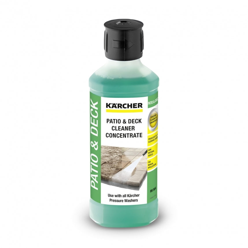 Kärcher Patio & Deck Bodenreiniger für Balkon/Terrasse (Holz, Stein) – Konzentrat – 500 ml