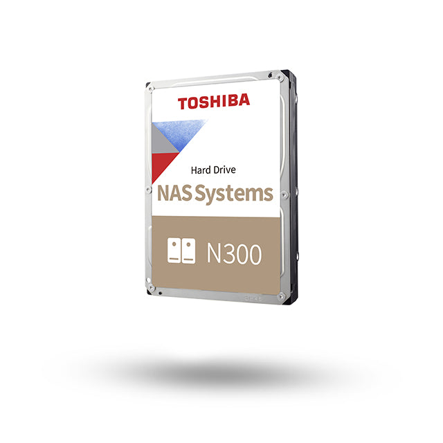 Toshiba N300 8 TB – 3,5" SATA HDD, 7200 U/min, 512 MB Cache, für NAS