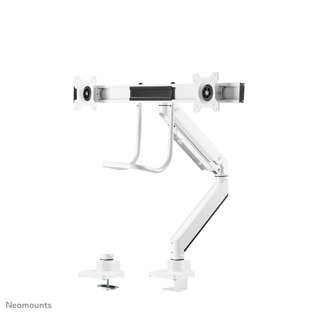 Neomounts NM-D775DXWHITE – Klemme/Durchführung, 10–32"
