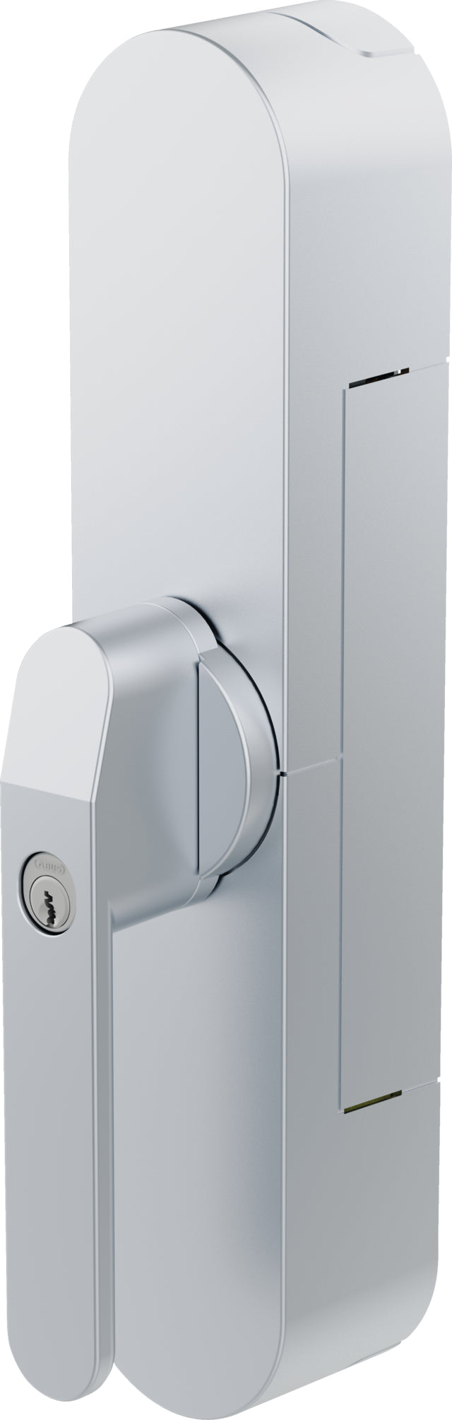 ABUS WINTECTO One FCA4100S Intelligentes Torschloss – BT, App, Balkontür, Batteriebetrieb, Silber, 63×92×300 m