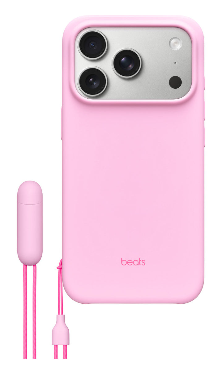 Apple Backcover – für Apple iPhone 17 Pro – rosa – PC – mit Ständer