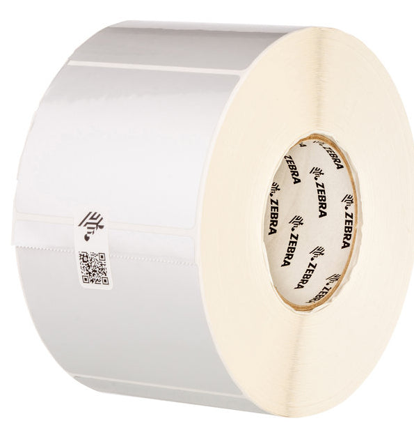 Zebra Thermotransferband – Harz (Image Lock), 80 mm × 300 m, Kern 25 mm, Weiss, für Z-Xtreme 5000T, 6er-Pack