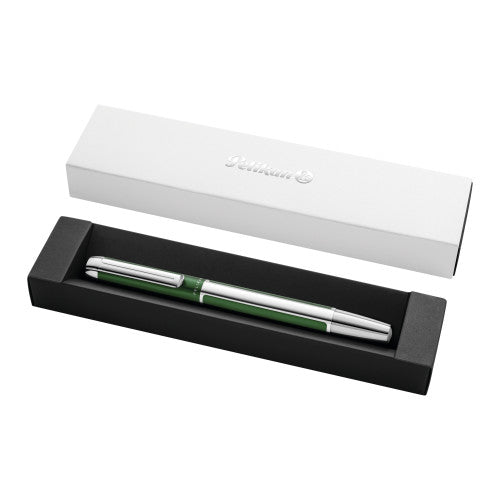 Pelikan PURA – Tintenroller, Schwarz, Geschenkbox