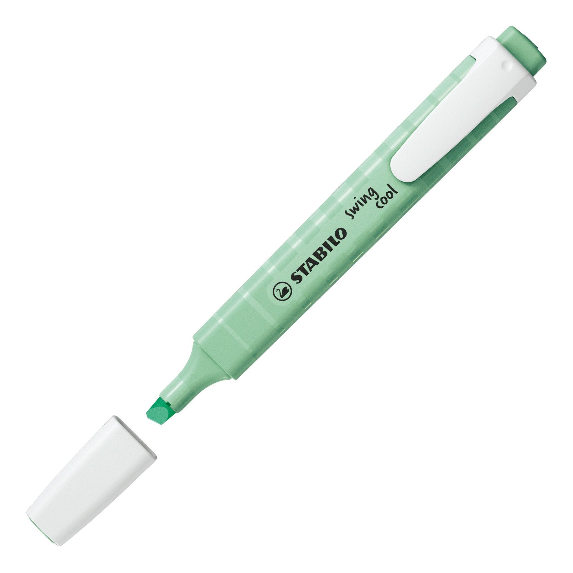 STABILO Textmarker Minze – Keilspitze, 1–4 mm