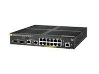 HPE Aruba 2930F 12G – Managed Switch – 12×GbE, 2×SFP+, L3, PoE+ 139 W, 1U