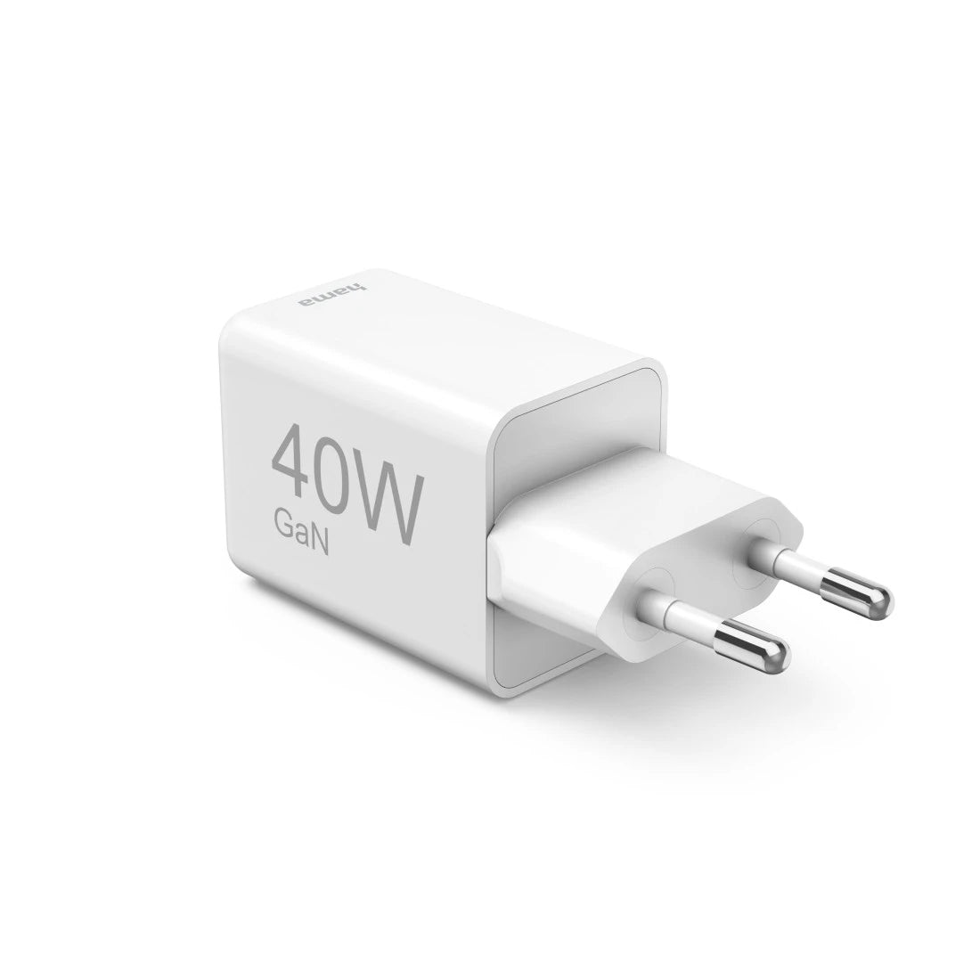 Hama 00201989 USB-Ladegerät 40 W – USB-C×2 – PD, QC 3.0, GaN – Weiss