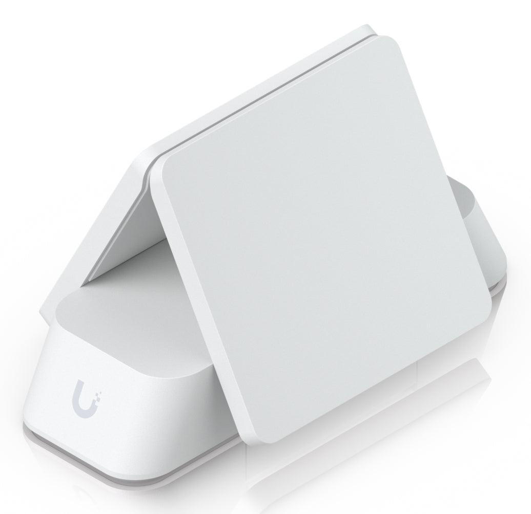 Ubiquiti Gewichteter Standfuss mit Klemmhalterung, einstellbare Breite bis 4,25 cm, für UniFi Geräte, Weiss