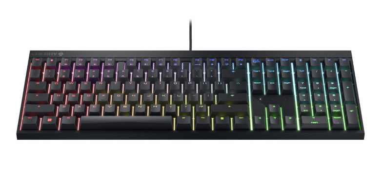 CHERRY MX 2.0S – Tastatur, kabelgebunden, UK-Layout (EN), mechanisch (Cherry MX Red), RGB-Beleuchtung